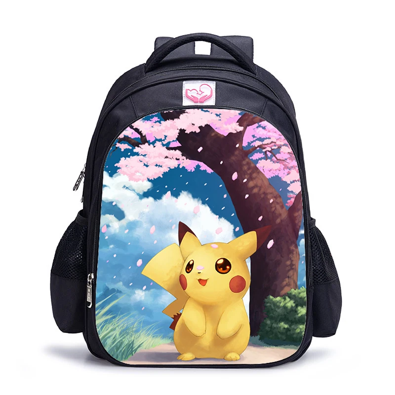 1pc pokemon 11 16 дюймов Pokemon Haunter Eevee детские школьные сумки ортопедический рюкзак детский школьный рюкзак для мальчиков и девочек Mochila Infantil сумки с рисунком - Цвет: 1pc pokemon 11