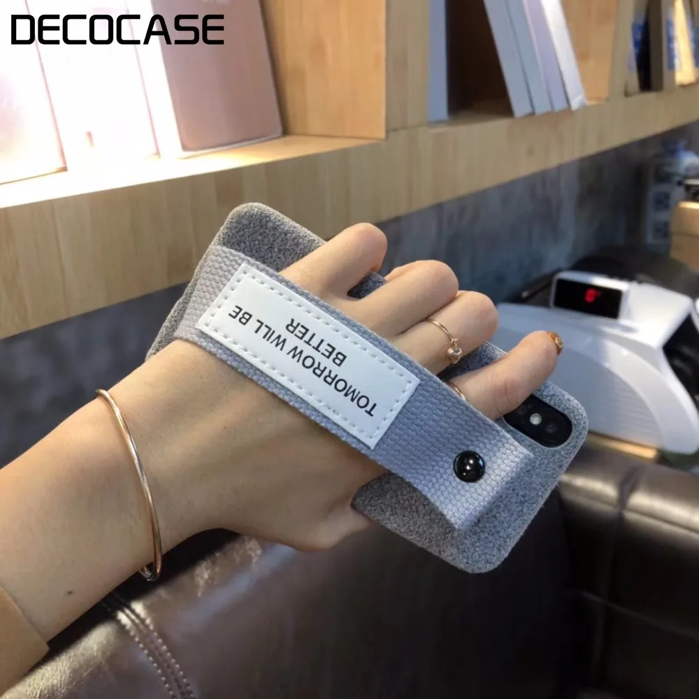 DECO чехол модный корейский Розовый с цитатами универсальный для друзей пара