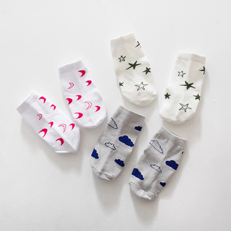 Calcetines tobilleros con dise&ntilde;o de estrella kawayi para reci&eacute;n nacido, calcetines antideslizantes para ni&ntilde;o y ni&ntilde;a, calentadores de piernas para ni&ntilde;o y ni&ntilde;a, novedad de primavera-0