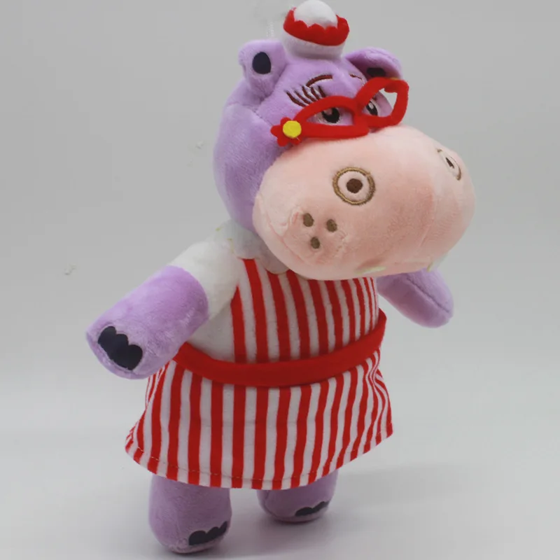 Doc Mcstuffins Клиника 28 см Детские фаршированные Овцы ягненка доктор девушка синий дракон Бегемот плюшевое животное, куклы игрушки для детей Рождественский подарок