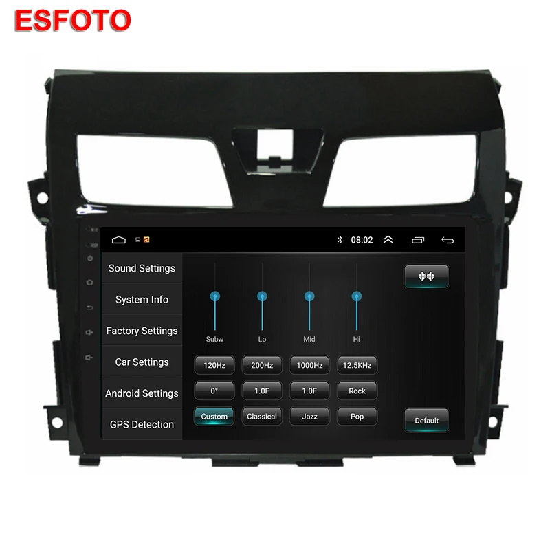Android 8 1 автомобильный радио мультимедиа 2 din DVD видео плеер gps навигация для Nissan Teana