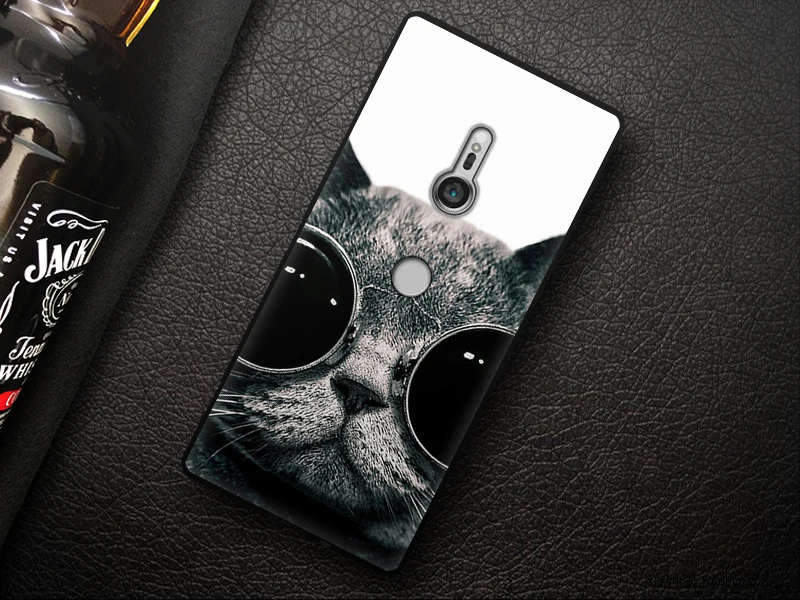 JURCHEN, роскошный 3D мультяшный чехол для телефона, для sony Xperia XZ3, чехол, мягкий, TPU, силиконовый, задний Чехол для sony Xperia XZ3, двойной чехол