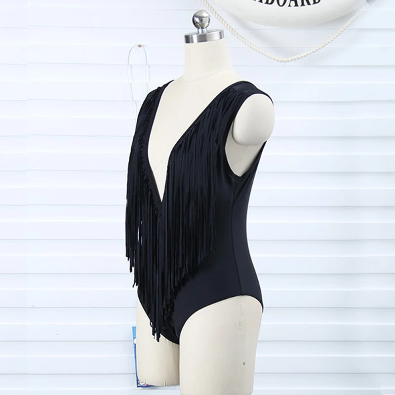 Zosmiu Maillot De Bain Для женщин Sexy глубокий v-образный вырез НЧ Одна деталь Купальники