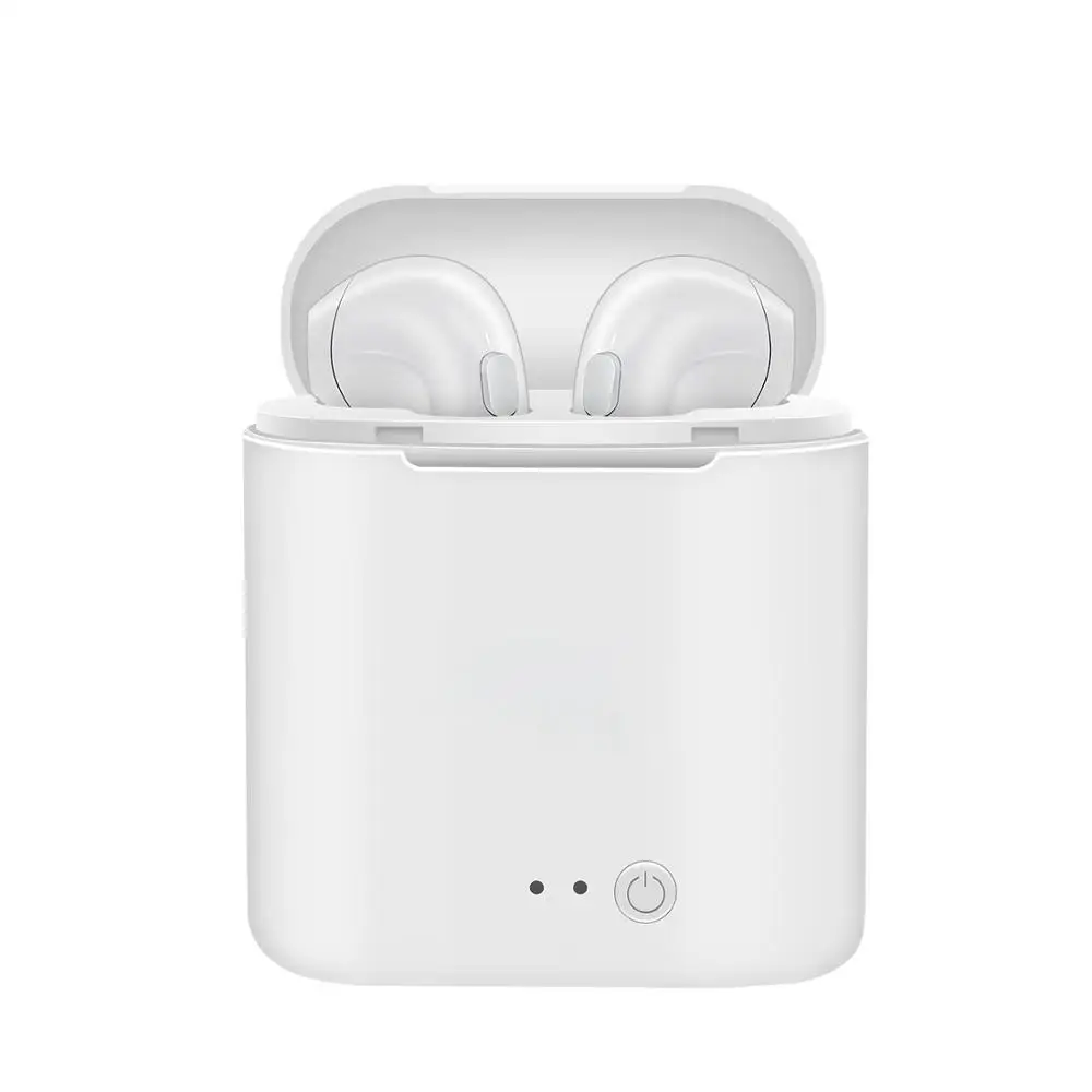 i7-WW-3 I7s мини-наушник Bluetooth TWS стерео наушники Bluetooth гарнитура с зарядным устройством Pod беспроводные гарнитуры для всех смартфонов - Цвет: i7-WW-3