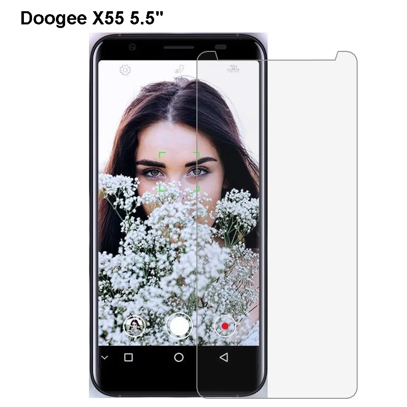 Закаленное стекло 9H 2.5D Для Doogee X55 X 55 премиум класса защитная пленка для ЖК Экрана 5