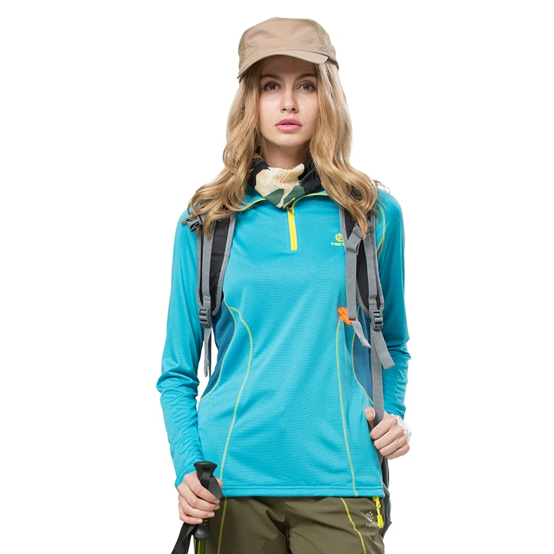 TECTOP новая спортивная одежда для спорта на открытом воздухе с длинным рукавом