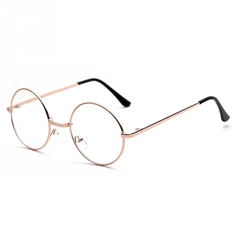 Очки с бесцветным стеклом круглые золотой оправой|plain glasses women|plain glassesglasses women |