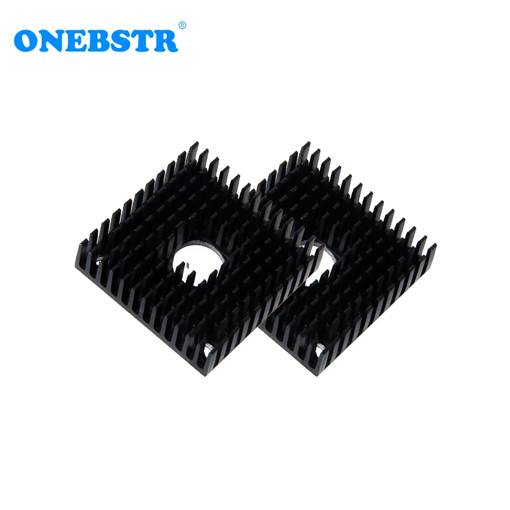 2 шт./лот 40x40x11 мм радиатор для экструдера MK7/MK8 3D принтера Makerbot алюминиевый фитинг