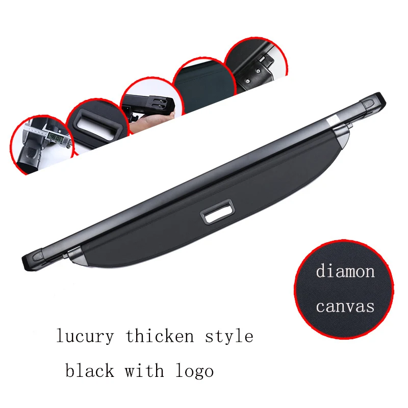 product picture 4 Lsrtw2017 кожаная парусиновая Автомобильный багажник Накладка Шторы для hyundai Tucson Ix 35 2010 - Название цвета: product picture 4