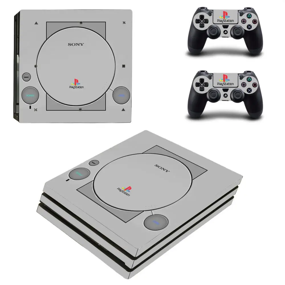 Съемная Виниловая наклейка для PlayStation 4 Pro PS4 + 2 шт. наклеек контроллера защитная