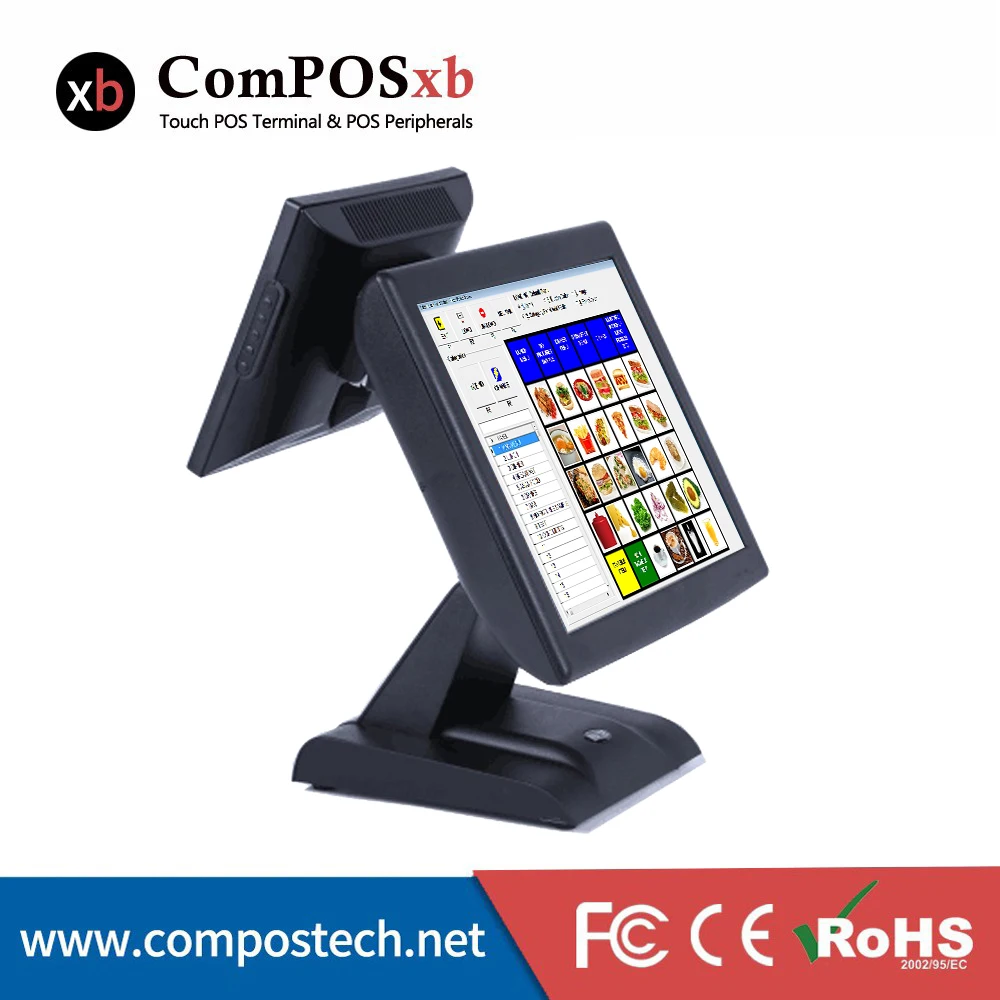 Кассовый аппарат Windows 15 дюймов сенсорный скринкассовый точка продажи POS все в