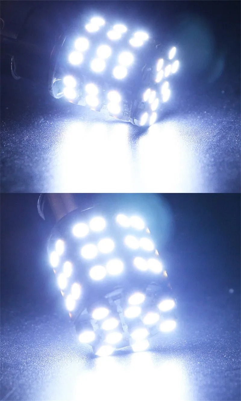 50 ШТ. 12 В 1156A S25 1156 BA15S 3528 54 SMD Авто Включите Хвост Парковка Лампы Стоп-Сигнал Заднего