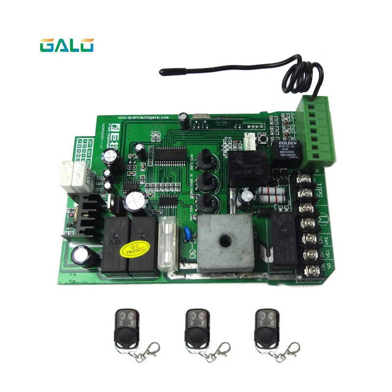 24V c Раздвижные ворота открывалка Двигатель Блок управления PCB монтажная плата контроллера электронная карта для KMP серии - Color: 24V c