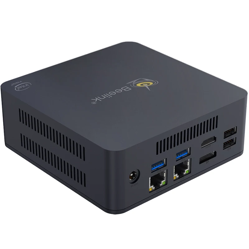 Beelink L55 Мини ПК Intel Broadwell I3 5005U HD graphics 5500 расширяемый 8 ГБ 512 SSD 2 4 ГГц 5 ггц WiFi 1000