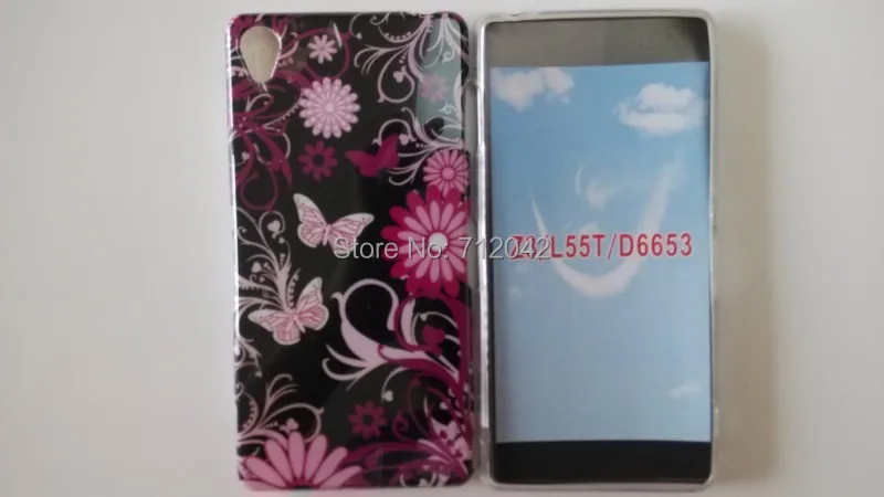 Retro Cassette Tape Radio Camera Garden Flower Leopard Zebra Pattern Soft Gel TPU Cover Case for Sony Xperia Z3 L55t D6653 | Мобильные