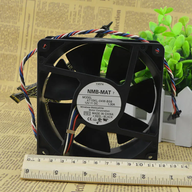 Бесплатная доставка! Вентилятор рабочей станции NMB 12038 12V1.3A D8794 4715KL 04W B56|nmb fan|12038 fanfan