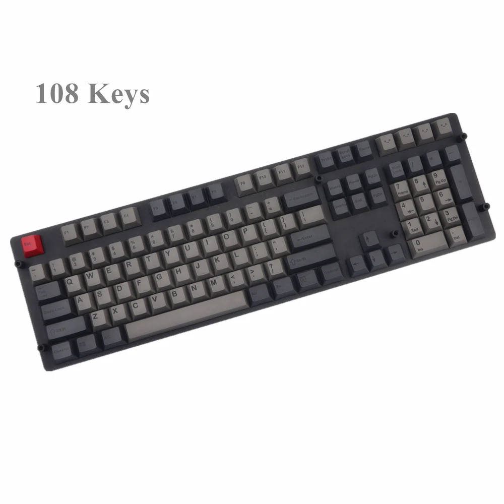 Dolch толстые колпачки для ключей PBT 108 Cherry MX переключатели краситель subbed вишневый