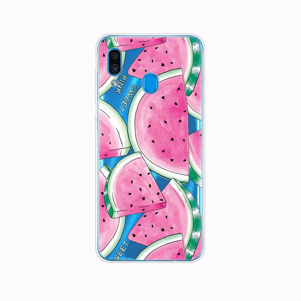 Чехол для samsung Galaxy A20 A20E чехол Крышка силиконовая снарядов для samsung A20 20 A205F A20E A202F мягкие чехлы бамперы - Цвет: 34691