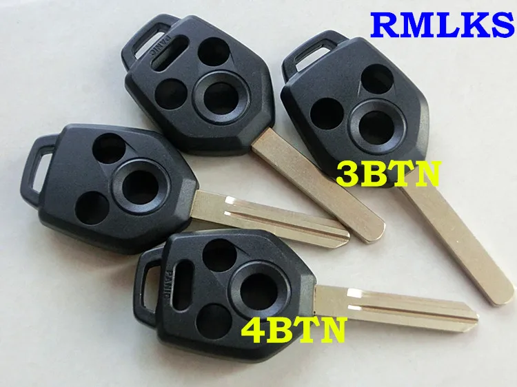 

RMLKS 3 4 Button Car Blank Key Remote Case Fob Cover For Subaru Forester 2014 Impreza Xv Outback Legacy Replacement Key Shell
