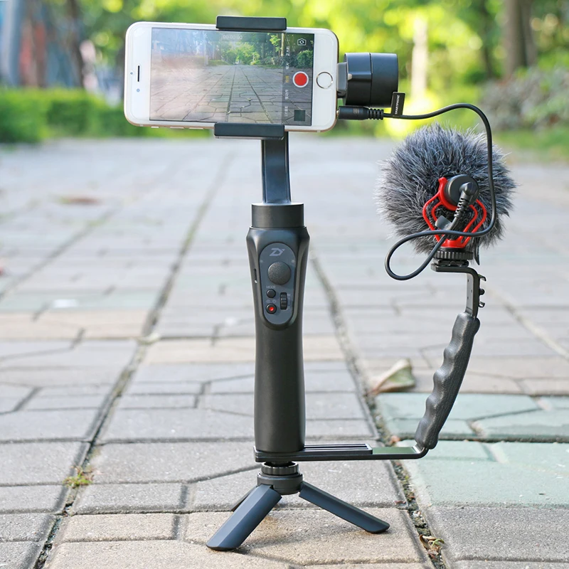 DJI Osmo мобильный телефон 3 2 видео Настройка микрофон L кронштейн светодиодный