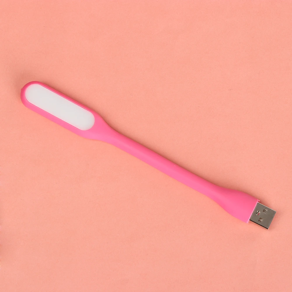 1 шт. гибкий мини USB светодиодный светильник лампа для чтения для компьютера ноутбук яркие аксессуары для ноутбуков