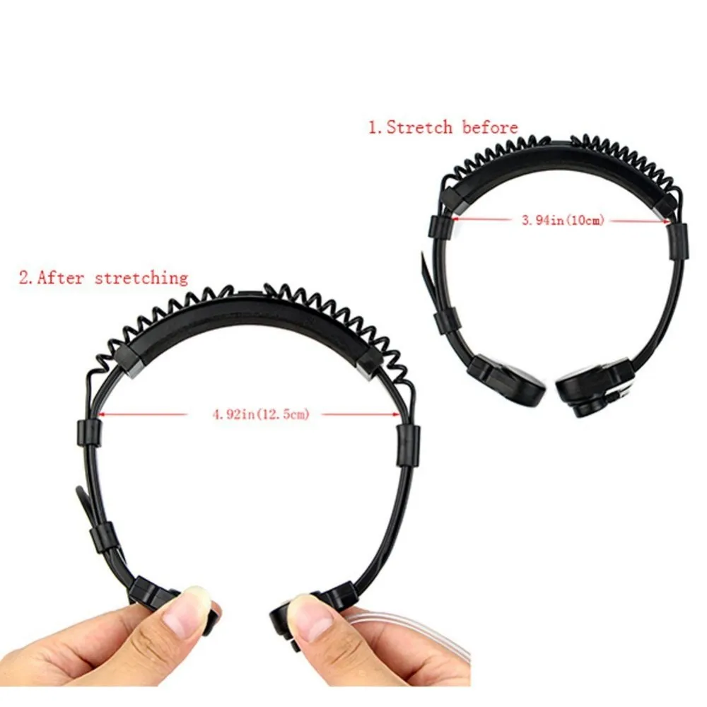 Портативная рация Baofeng выдвижной горловой микрофон наушники-вкладыши гарнитура