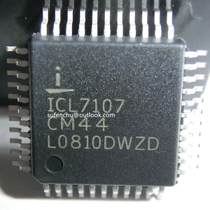 5pcs/lot ICL7107 ICL7107CM44 QFP