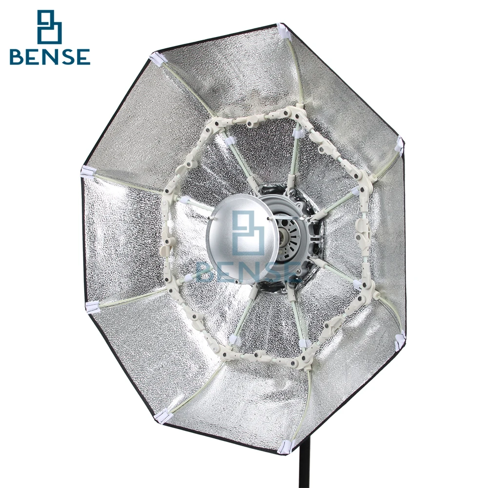 Silver70cm 28 &quotскладной студийный софтбокс с восьмиугольным креплением Bowens для