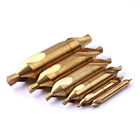 Сверла из титана высокой плотности, набор из 6 насадок 1 мм, 2 мм, 3 мм, 4 мм, 5 мм, 6 мм