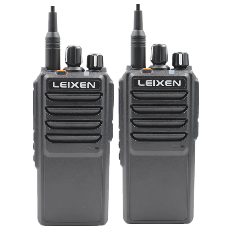 Высокая мощность LEIXEN VV 25 ватт дальний walkie talkie с 12 6 в 4000 мАч батарея|Рации| |