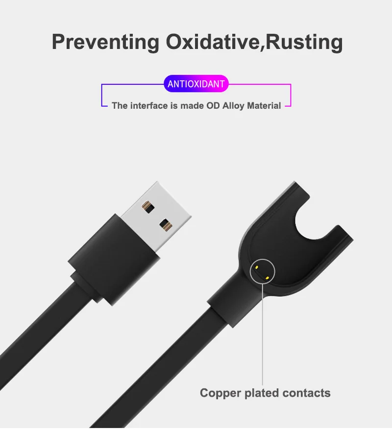 Для Xiao mi зарядные устройства для mi Band 3 usb зарядный кабель для Xiao mi Band 3 сменные зарядные устройства линия Смарт аксессуары адаптер