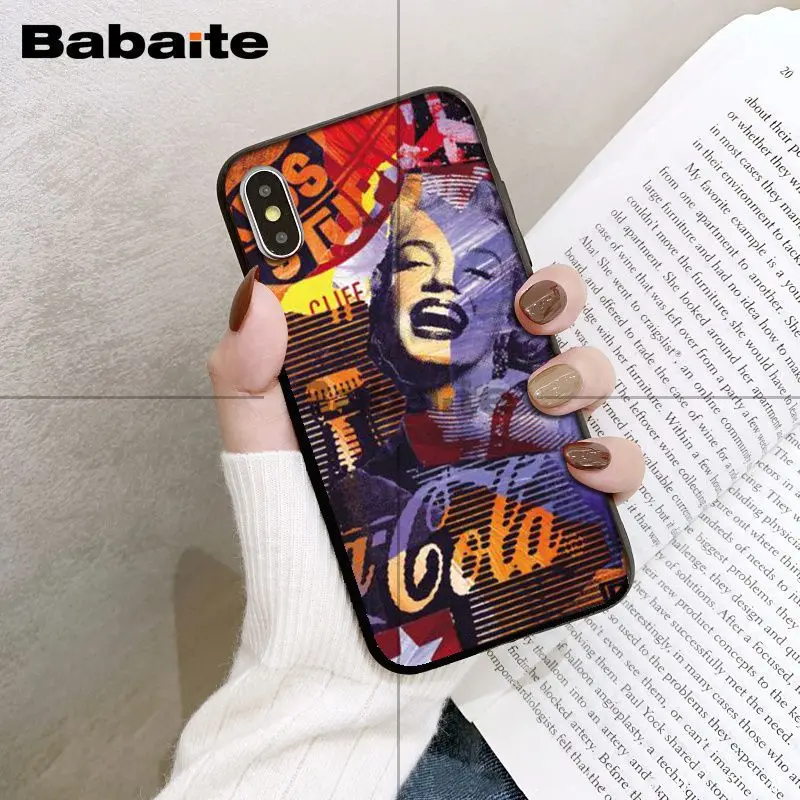 A13 Babaita Мэрилин Монро Роскошный Уникальный Дизайн чехол для телефона iPhone X XS MAX 6 6S 7 7plus 8 8Plus 5 5S XR 11 11pro 11promax - Цвет: A13