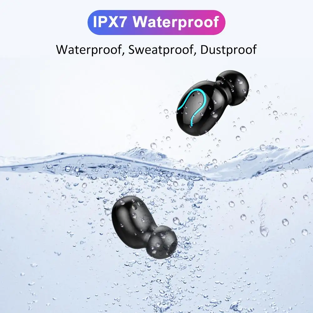 

Мини Bluetooth-наушники Q32S, беспроводные наушники, одиночные бинауральные ультра-маленькие спортивные наушники с зарядным устройством, стереог...