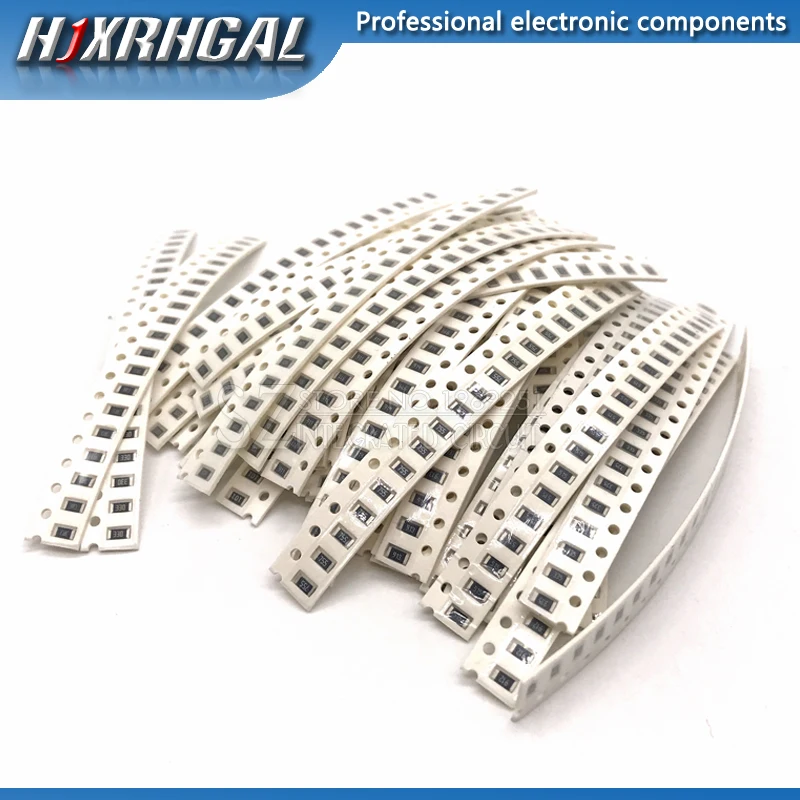 36 значение * 20 шт. = 7 1206 SMD комплект резисторов 1/4 Вт 0 25 5% 1 Ом ~ 10 МОм набор