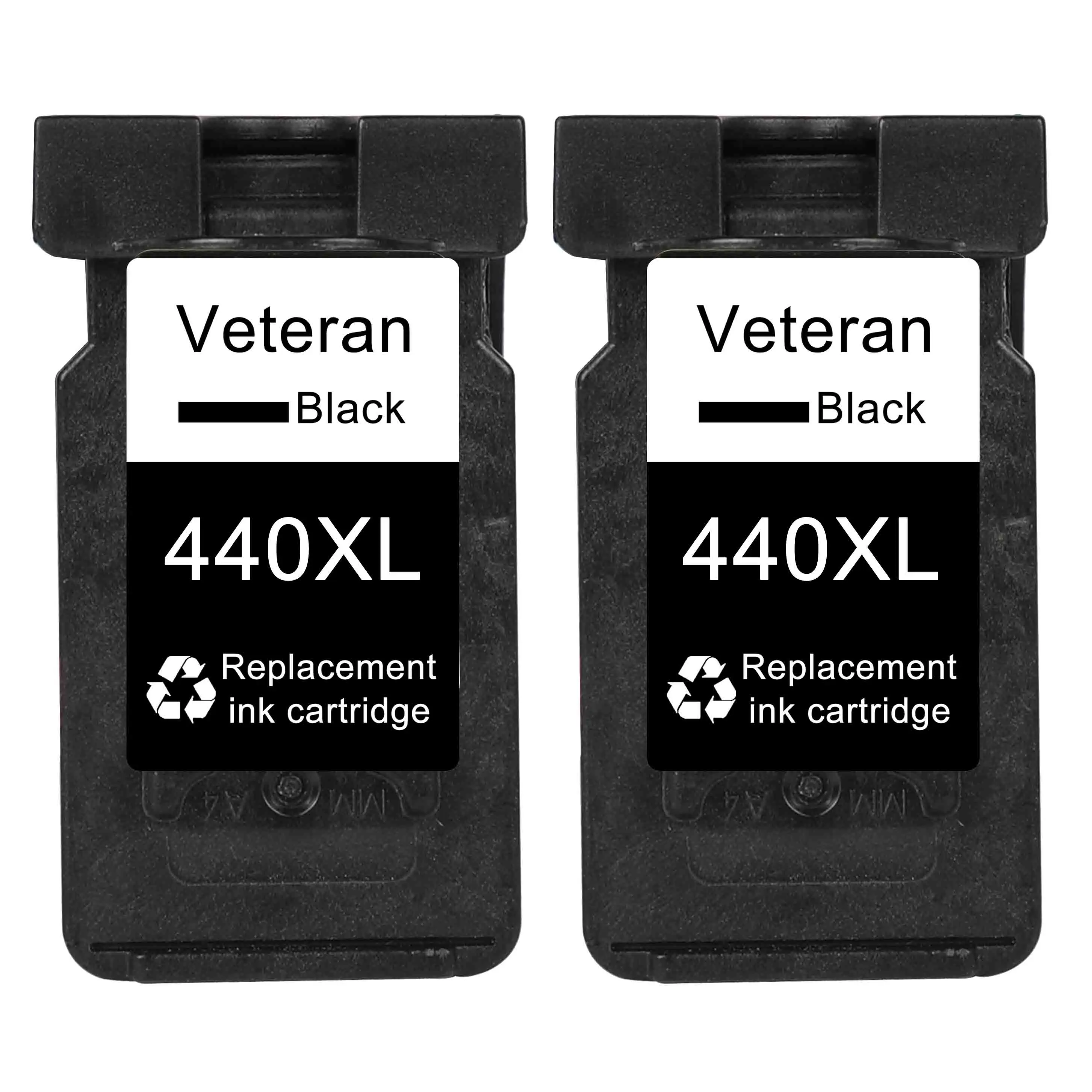 2x PG440 Ветеран PG440 CL441 XL PG 440 PG-440 Заправляемый картридж с чернилами для Canon PIXMA MG2180 MG2240 MG3180 MG4180 MG4280 MX378 MX438 MX534 - Цвет: 2x PG440