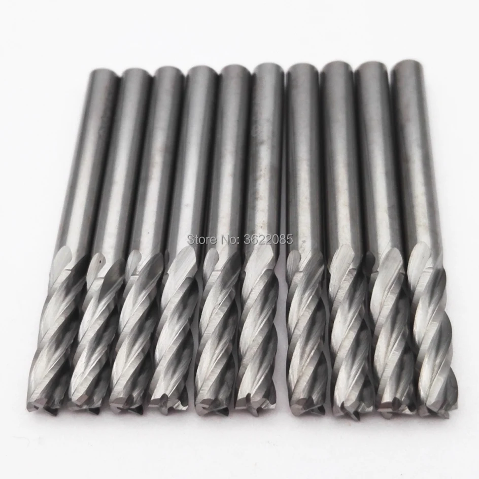 KLOT твердосплавная Концевая фреза 5 мм 20 4 флейта фрезы CNC K10|router bit cnc|bits cncsolid carbide |
