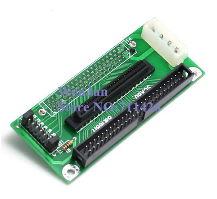 SCSI SCA 80 PIN TO 68 50 адаптер IDE Бесплатная доставка оптом 2 шт./лот|sca pin|80 pin50 pin |