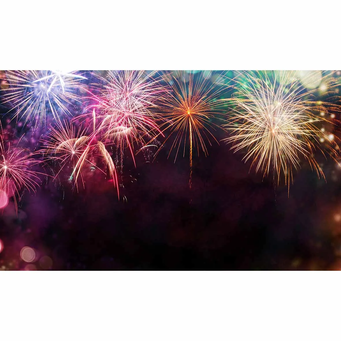 Allenjoy photography theme background Fireworks New Year Color Party Custom Celebration natural child photos camera fotografica |
