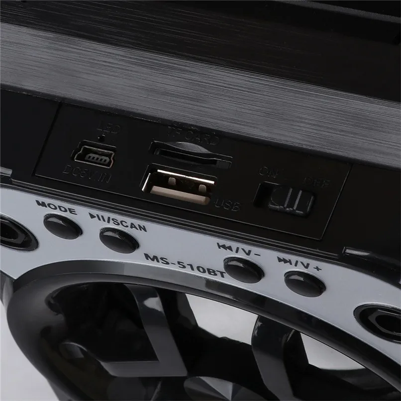 Многофункциональный Bluetooth цветной светодиодный беспроводной динамик