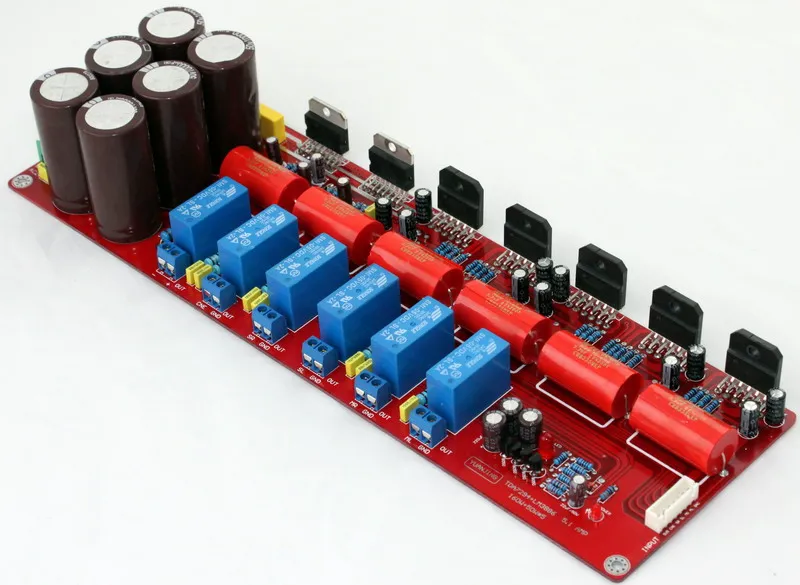 TDA7294 + LM3886 5 1 канальная чистая задняя Плата усилителя мощности|board board|board amplifierboard