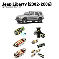 led interior lights for jeep liberty 2002 2006 9pc led lights for cars lighting kit automotive bulbs canbus