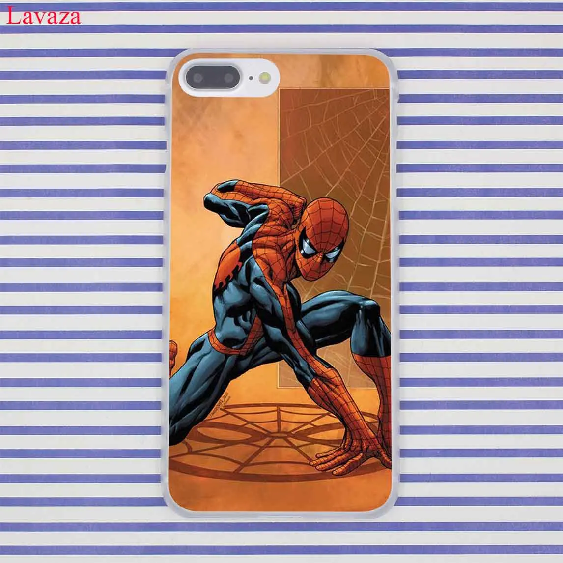 Lavaza комиксы Marvel Человек-паук жесткий чехол для телефона чехол для iPhone XR X 11 Pro XS Max 8 7 6 6S 5 5S SE 4S 4 10