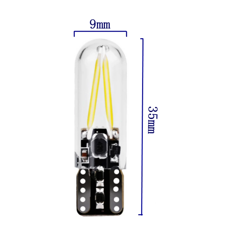 T10 W5W 2825 501 192 COB LED стекло автомобиля свет накаливания авто автомобилей чтения