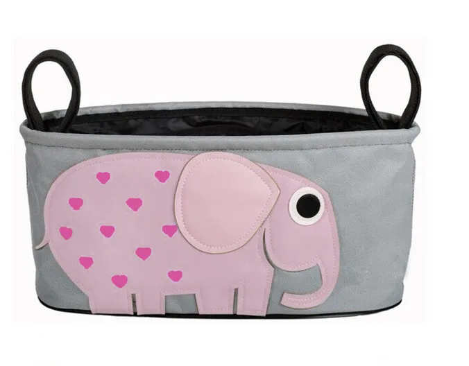 elephant Детская коляска, органайзер, сумка, корзина, g, подвесная сумка для хранения, для коляски, сумка для мам, аксессуары для коляски, сумка для подгузников - Цвет: elephant