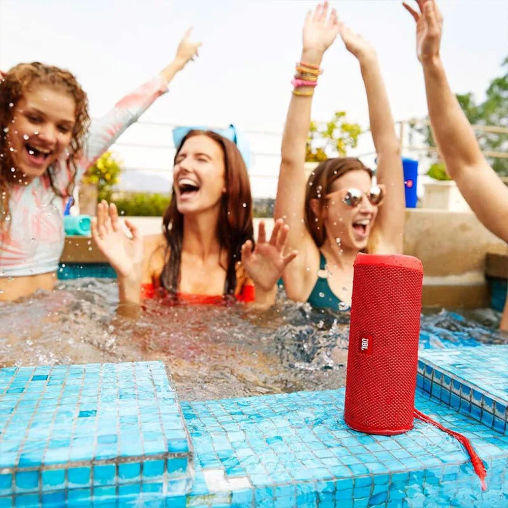 JBL Flip4 беспроводной портативный Bluetooth динамик IPX7 водонепроницаемый небольшой открытый динамик s w/3000 мАч перезаряжаемый аккумулятор микрофон