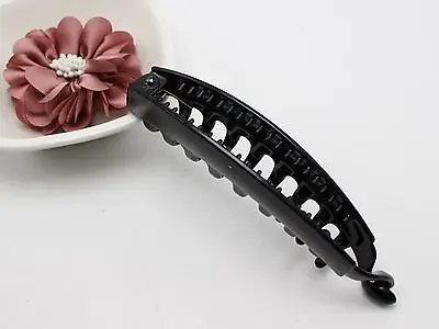 10 черных пластиковых Рыбьих Хвостов бананов с зубцами 100 мм поделки своими руками