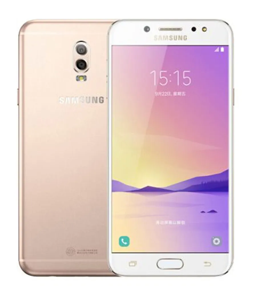 Samsung Galaxy C8 C7100 разблокированный gsm LTE Android Dual Sim мобильный телефон Восьмиядерный 5," 16 МП фронтальная камера ram 3g rom 32G