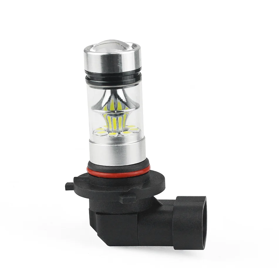 2 шт. 9005 100 Вт 9006 20SMD 3528 20 светодиодные лампы Противотуманные фары 6500 к 12В