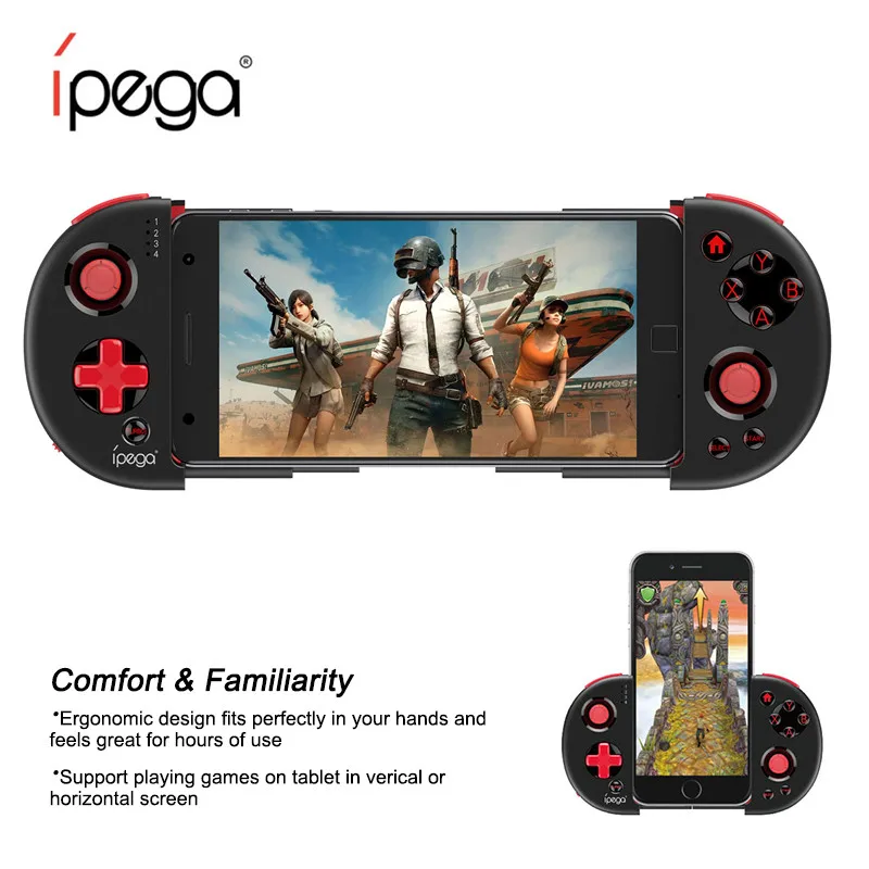 IPEGA 9087s Bluetooth геймпад для Android / IOS смартфона PG 9087 выдвижной игровой контроллер
