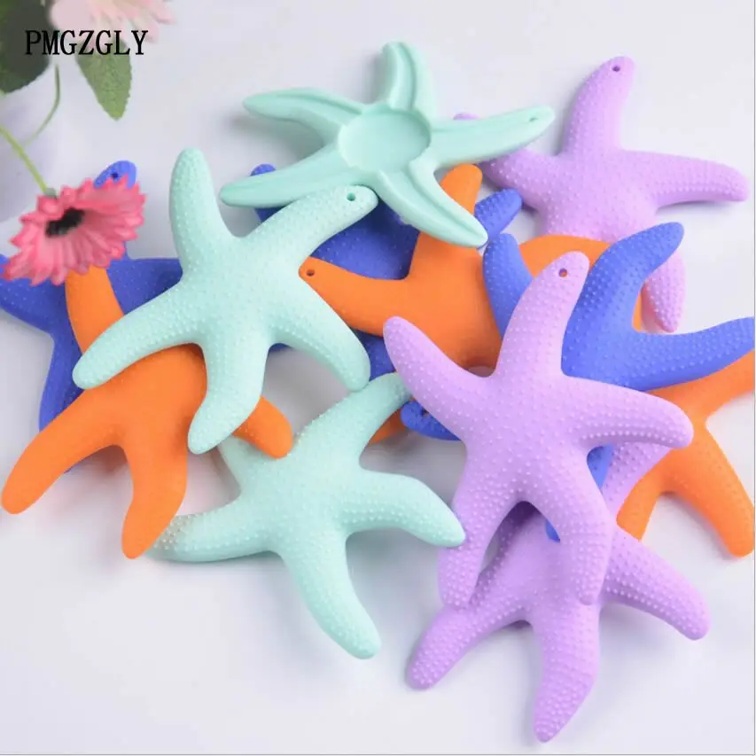 Силиконовая пустышка Starfish без BPA безопасный для детей Прорезыватель зубов укуса